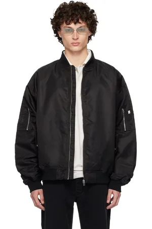 1017 ALYX 9SM Blouson aviateur rembourré noir