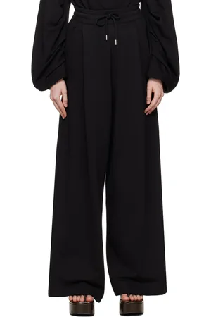 DRIES VAN NOTEN Pantalon de survêtement décontracté noir