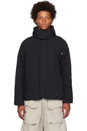 Archival Reinvent Blouson noir rembourré en duvet à glissière
