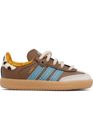 adidas Bébé | Baskets Samba OG brunes à laçage élastique