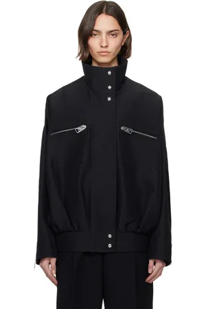 Khaite Blouson aviateur Ayman noir