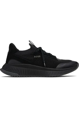 HUGO BOSS Baskets TTNM EVO noires en tricot