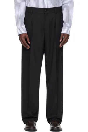 HUGO BOSS Pantalon noir à coupe moderne