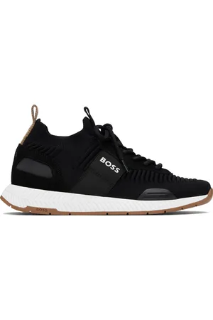 HUGO BOSS Baskets noires en tricot