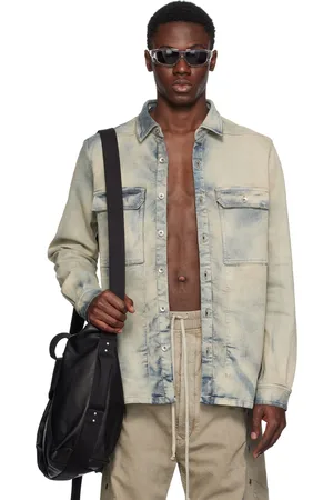 Rick Owens Surchemise bleue en denim