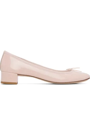 Repetto Chaussures de style ballerine à talon Camille roses