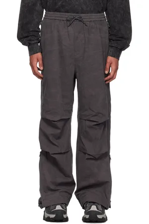 JUUN.J Pantalon cargo gris à glissières
