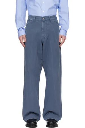 AMBUSH Pantalon de travail bleu