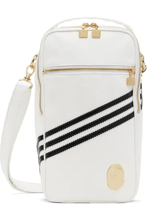 BAPE Sac blanc à logos édition adidas Originals