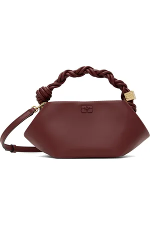 Ganni Mini sac bourgogne - Bou