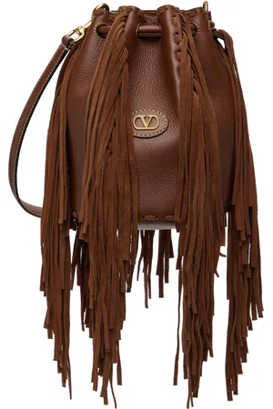 VALENTINO GARAVANI Petit sac seau Nellcôte brun