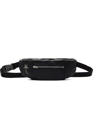 Rick Owens Sac-ceinture noir en nylon édition Champion