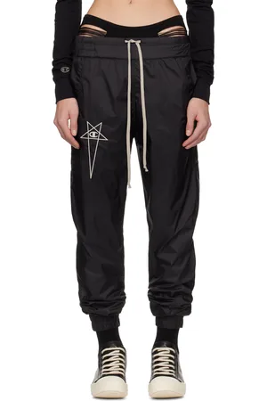 Rick Owens Pantalon de survêtement noir édition Champion