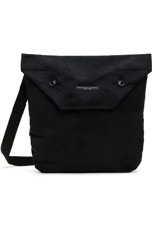 ENGINEERED GARMENTS Cabas de style pochette noir à bandoulière