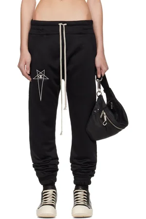 Rick Owens Pantalon de survêtement noir édition Champion