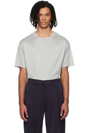 LEMAIRE T-shirt à manches courtes gris