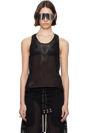 Rick Owens Débardeur de basketball noir édition Champion