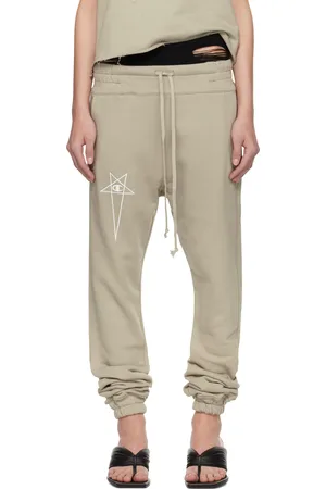 Rick Owens Pantalon de survêtement blanc cassé édition Champion