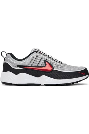 Nike Baskets Air Zoom Spiridon argenté et noir