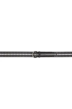Alaïa Ceinture Neo noire à motif emblématique