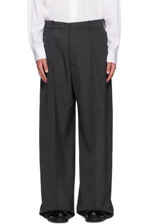 Acne Studios Pantalon façon costume gris