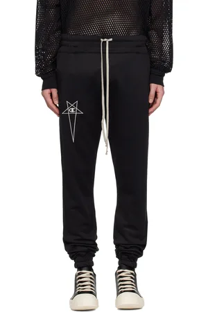 Rick Owens Pantalon de survêtement noir édition Champion