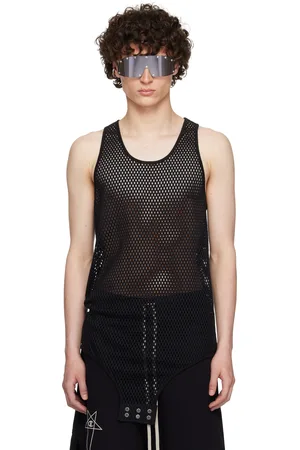 Rick Owens Débardeur de basketball noir édition Champion