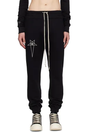 Rick Owens Pantalon de survêtement noir édition Champion