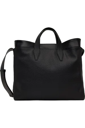 DRIES VAN NOTEN Cabas étagé noir