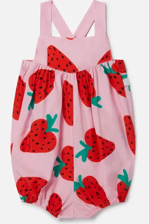 Stella McCartney Barboteuse avec imprime fraise