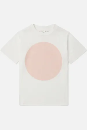 Stella McCartney T shirt graphique avec logo, Femme