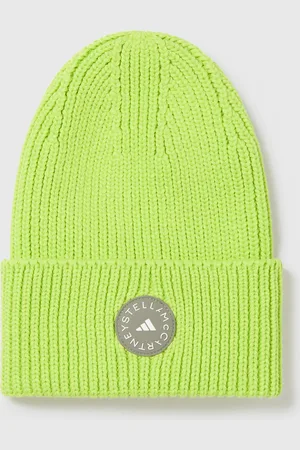 Stella McCartney Bonnet cotele avec logo, Femme