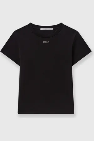 Stella McCartney T shirt logo a breloques, Femme