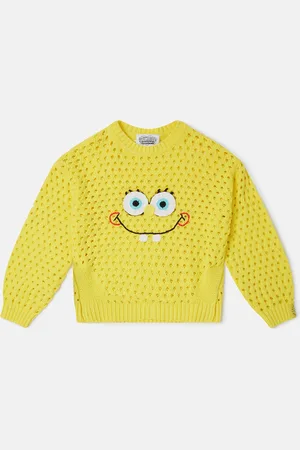 Stella McCartney Pull graphique en crochet Bob l eponge