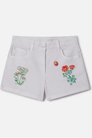 Stella McCartney Short avec broderie fleurs