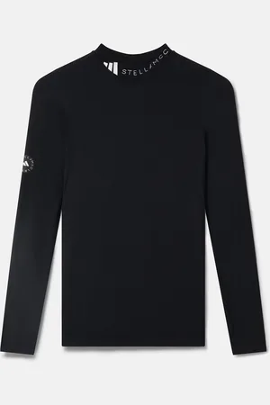 Stella McCartney Haut de sport côtelé TrueCasuals à manches longues, Femme