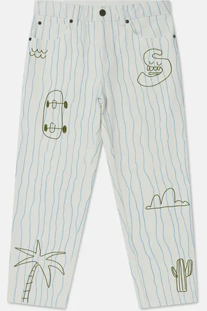 Stella McCartney Jean avec imprime skateboard