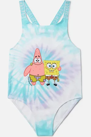 Stella McCartney Maillot de bain graphique tie and dye Bob l eponge