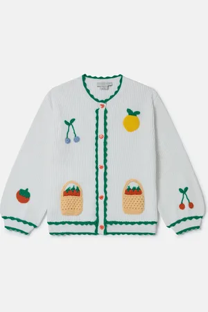 Stella McCartney Cardigan avec broderie fruits