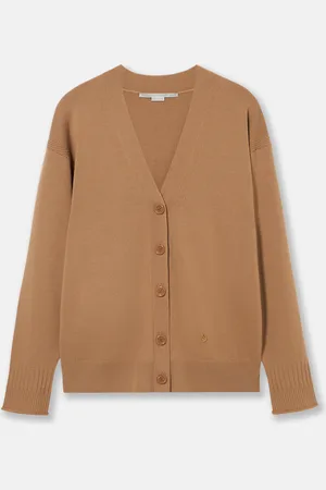 Stella McCartney Cardigan a manches longues et col rond, Femme