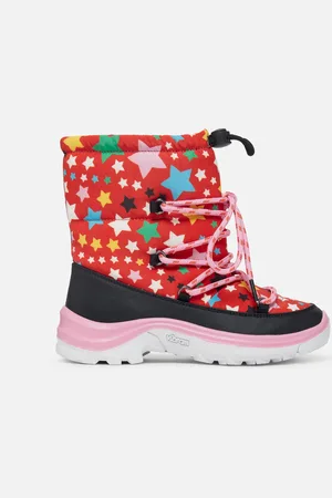 Stella McCartney Bottes de neige avec motif etoiles, Femme