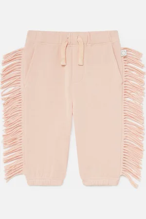 Stella McCartney Pantalon de jogging a franges western, Femme