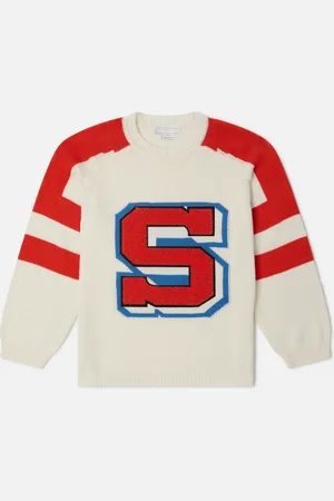 Stella McCartney Pull en maille avec initiales marque