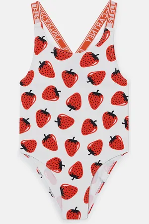 Stella McCartney Maillot de bain avec imprime fraise
