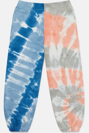 Stella McCartney Pantalon de jogging graphique tie and dye