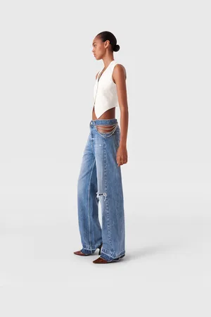 Stella McCartney Gilet ajuste court en laine, Femme