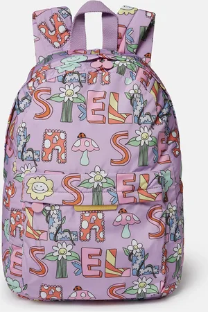 Stella McCartney Sac a dos avec inscription Stella Woodland