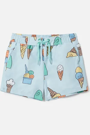 Stella McCartney Short de bain avec imprime glace