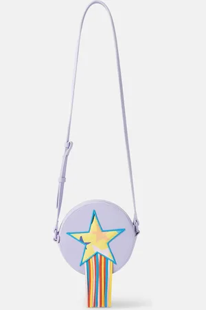 Stella McCartney Sac a bandouliere graphique avec etoile et franges