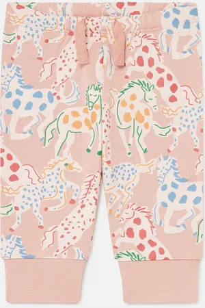 Stella McCartney Pantalon de jogging avec imprime chevaux, Femme